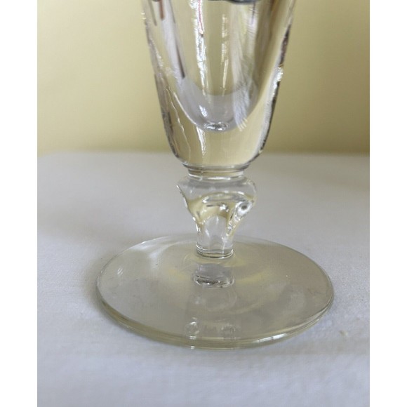 Vintage Libbey Pilsner Beer Glasses Barware 10 oz Coins Black Gold Lot of 7 - Picture 11 of 12